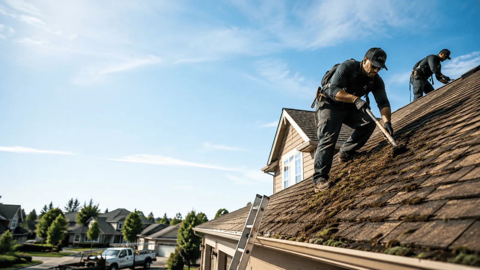 Roof Moss Removal in Circle Pines, MN near me